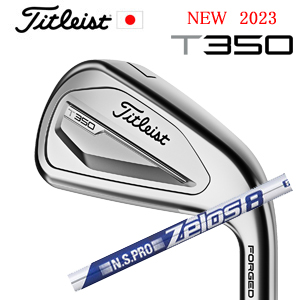 2023 T350 #6〜PW+WEDGE(48度) 6本組 N.S.PRO ZELOS 8 (ゼロスエイト) タイトリスト 日本仕様正規販売店 特注カスタムの画像