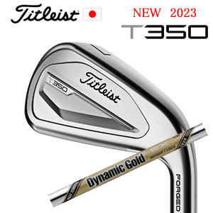 2023 T350 #6〜PW+WEDGE(48度) 6本組 Dynamic Gold EX TOUR ISSUE タイトリスト 日本仕様正規販売店 特注カスタムの画像