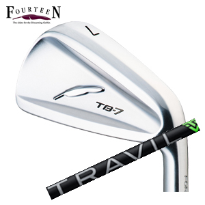 フォーティーン TB-7 FORGED #6～PW 5本組 TRAVIL IRON トラヴィルアイアン FOURTEEN 日本正規品 特注カスタムの画像