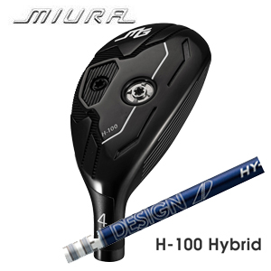 三浦技研 H-100 ハイブリッド　Tour AD HY HYBRID グラファイトデザイン社製の画像