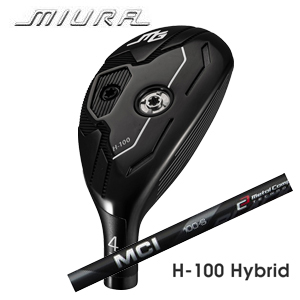 三浦技研 H-100 ハイブリッド　MCI BLACK フジクラ社製の画像