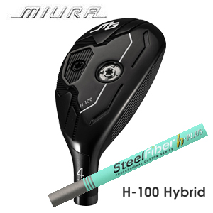 三浦技研 H-100 ハイブリッド　スチールファイバー h-PLUS シリーズ トゥルーテンパー社製の画像