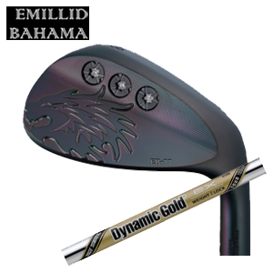 エミリッドバハマ EB-77 ウェッジ ダイナミックゴールドEXツアーイシュー トゥルーテンパー社製 EMILLID BAHAMA 日本仕様 特注カスタムの画像