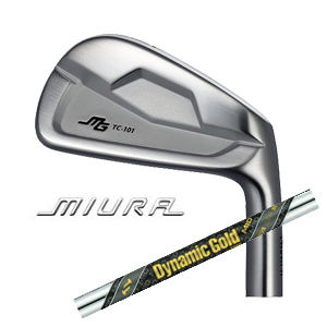 三浦技研 TC-101 Forged #5～PW 6本組 ダイナミックゴールドMID95 TOUR ISSUE(ミッドツアーイシュー) トゥルーテンパー社製 の画像