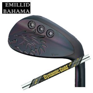エミリッドバハマ EB-77 ウェッジ ダイナミックゴールドMID95 TOUR ISSUE(ミッド95ツアーイシュー) トゥルーテンパー社製 EMILLID BAHAMA 日本仕様 特注カスタムの画像