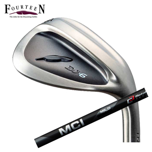 フォーティーン DJ-6 BLACK Edition MCI SOLID/MILD MC 125 WEDGE フジクラ社製 FOURTEEN 特注カスタムの画像