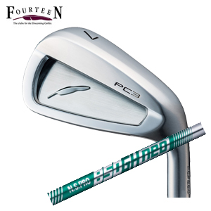 フォーティーン PC3 ('24) ニッケルクロムメッキ仕上げ 単品アイアン #5,#6 N.S.PRO 850GH neo ネオ 日本シャフト FOURTEEN2024年5月17日発売 特注カスタムの画像