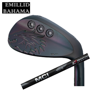 エミリッドバハマ EB-77 ウェッジ MCI BLACK フジクラ社製 EMILLID BAHAMA 日本仕様 特注カスタムの画像
