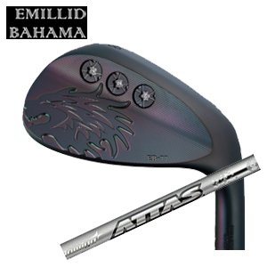 エミリッドバハマ EB-77 ウェッジ ATTAS IRON 40.50,60,80 アッタスアイアン UST Mamiya社製 EMILLID BAHAMA 日本仕様 特注カスタムの画像