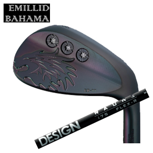 エミリッドバハマ EB-77 ウェッジ RAUNE IRON ラウネアイアン グラファイトデザイン社製 EMILLID BAHAMA 日本仕様 特注カスタムの画像