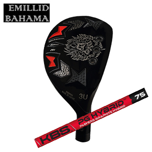 エミリッドバハマ カールヴィンソン CV8ユーティリティ KBS PGH/PLAYERS GRAPHITE HYBRID FST社製 EMILLID BAHAMA 日本仕様 特注カスタムの画像