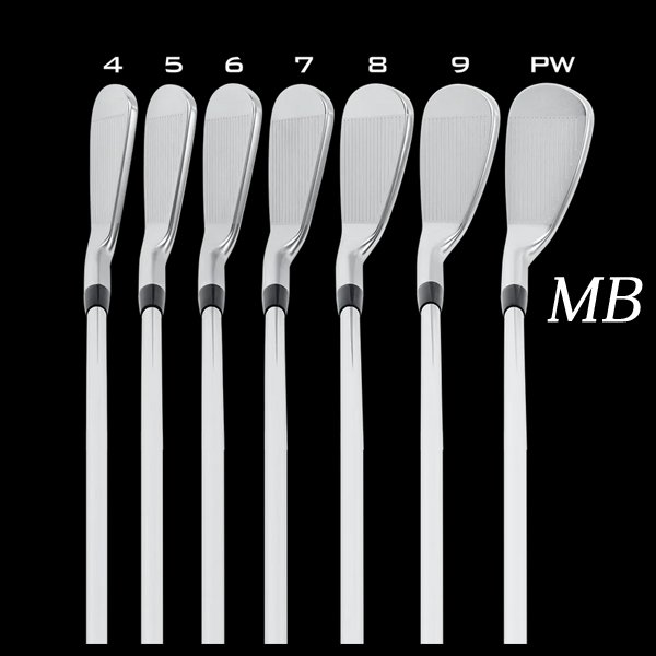 MB24/CB24 #6～PW 5本組  UST mamiya シャフト各種(ATTAS,Recoil など)　BETTINARDI ベティナルディの画像