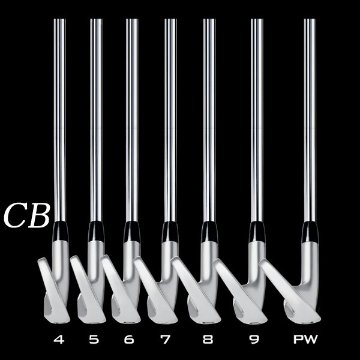 MB24/CB24 #6～PW 5本組  UST mamiya シャフト各種(ATTAS,Recoil など)　BETTINARDI ベティナルディの画像