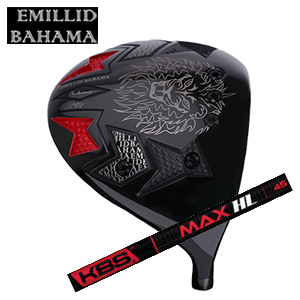 エミリッドバハマ カールヴィンソン CV8ドライバー KBS MAX HL FST社製 EMILLID BAHAMA 日本仕様 特注カスタムの画像