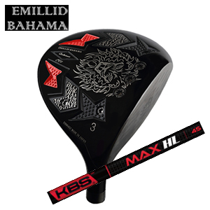 エミリッドバハマ カールヴィンソン CV8フェアウェイウッド KBS MAX HL FST社製 EMILLID BAHAMA 日本仕様 特注カスタムの画像