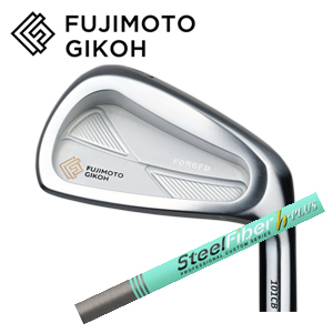 藤本技工 FG-101CB FORGED(6本セット) #5～PW スチールファイバー h-PLUS シリーズ トゥルーテンパー社製 FUJIMOTO GIKOH 日本仕様正規品 特注カスタムの画像