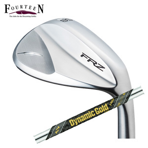 フォーティーン FRZ ウェッジ パールサテン仕上げ ダイナミックゴールドMID 95 TOUR ISSUE(ミッドツアーイシュー) トゥルーテンパー社製 FOURTEEN 特注カスタムの画像
