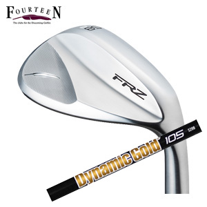 フォーティーン FRZ ウェッジ パールサテン仕上げ ダイナミックゴールド105オニキスブラック ONYX BLACK トゥルーテンパー社製 FOURTEEN 特注カスタムの画像
