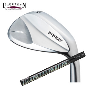 フォーティーン FRZ ウェッジ パールサテン仕上げ Diamana Thump Iron ディアマナサンプアイアン 三菱ケミカル社製 FOURTEEN 特注カスタムの画像
