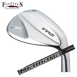 フォーティーン FRZ ウェッジ パールサテン仕上げ Diamana Thump Wedge ディアマナサンプウェッジ 三菱ケミカル社製 FOURTEEN 特注カスタムの画像