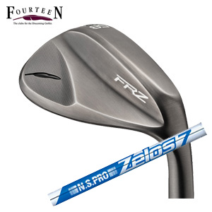 フォーティーン FRZ ウェッジ スモーキーサテン仕上げ N.S.PRO ZELOS 7 ゼロスセブン 日本シャフト社製 FOURTEEN 特注カスタムの画像