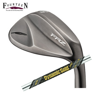 フォーティーン FRZ ウェッジ スモーキーサテン仕上げ ダイナミックゴールドMID 95 TOUR ISSUE(ミッドツアーイシュー) トゥルーテンパー社製 FOURTEEN 特注カスタムの画像