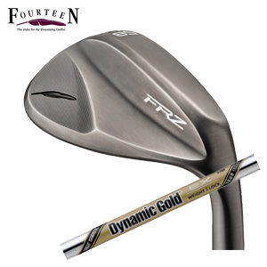 フォーティーン FRZ ウェッジ スモーキーサテン仕上げ ダイナミックゴールドEXツアーイシュー トゥルーテンパー社製 FOURTEEN 特注カスタムの画像
