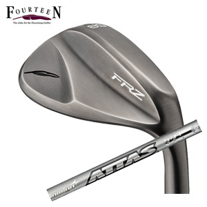 フォーティーン FRZ ウェッジ スモーキーサテン仕上げ ATTAS IRON 115 アッタスアイアン UST Mamiya社製 FOURTEEN 特注カスタムの画像