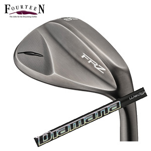 フォーティーン FRZ ウェッジ スモーキーサテン仕上げ Diamana Thump Wedge ディアマナサンプウェッジ 三菱ケミカル社製 FOURTEEN 特注カスタムの画像