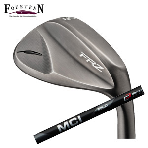 フォーティーン FRZ ウェッジ スモーキーサテン仕上げ MCI SOLID/MILD MC 105 WEDGE フジクラ社製 FOURTEEN 特注カスタムの画像