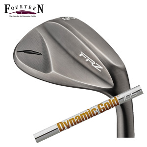 フォーティーン FRZ ウェッジ スモーキーサテン仕上げ ダイナミックゴールド95.105.120 トゥルーテンパー社製 FOURTEEN 特注カスタムの画像