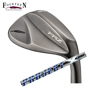 フォーティーン FRZ ウェッジ スモーキーサテン仕上げ プロジェクトX LZ PROJECT X LZ トゥルーテンパー社製 FOURTEEN 特注カスタムの画像