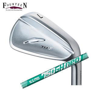 フォーティーン 2025 TB-5 FORGED #6～PW 5本組 N.S.PRO 750GH neo ネオ 日本シャフト社製 FOURTEEN 特注カスタムの画像