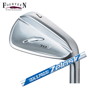 フォーティーン 2025 TB-5 FORGED #6～PW 5本組 N.S.PRO ZELOS 7 ゼロスセブン 日本シャフト社製 FOURTEEN 特注カスタムの画像