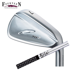 フォーティーン 2025 TB-5 FORGED #6～PW 5本組 N.S.PRO 750GH 日本シャフト社製 FOURTEEN 特注カスタムの画像