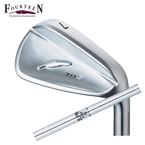 フォーティーン 2025 TB-5 FORGED #6～PW 5本組 N.S.PRO V90 日本シャフト社製 FOURTEEN 特注カスタムの画像