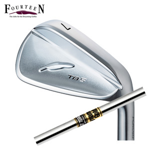 フォーティーン 2025 TB-5 FORGED #6～PW 5本組 ダイナミックゴールド トゥルーテンパー社製 FOURTEEN 特注カスタムの画像