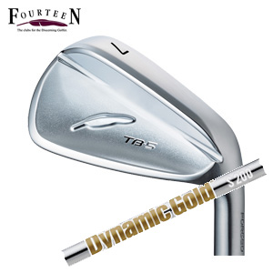フォーティーン 2025 TB-5 FORGED #6～PW 5本組 ダイナミックゴールド HT トゥルーテンパー社製 FOURTEEN 特注カスタムの画像