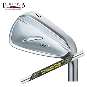 フォーティーン 2025 TB-5 FORGED #6～PW 5本組 ダイナミックゴールドMID 115(ミッド115) トゥルーテンパー社製 FOURTEEN 特注カスタムの画像