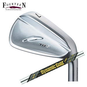 フォーティーン 2025 TB-5 FORGED #6～PW 5本組 ダイナミックゴールドMID 95 TOUR ISSUE ミッド95ツアーイシュー トゥルーテンパー FOURTEEN 特注カスタムの画像