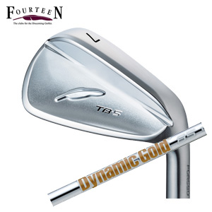 フォーティーン 2025 TB-5 FORGED #6～PW 5本組 ダイナミックゴールド 85 トゥルーテンパー社製 FOURTEEN 特注カスタムの画像