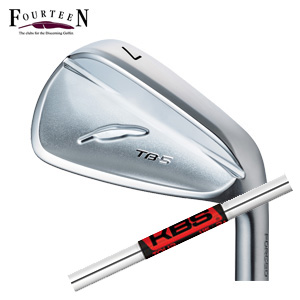 フォーティーン 2025 TB-5 FORGED #6～PW 5本組 KBS TOUR KBSツアー FST社製 FOURTEEN 特注カスタムの画像