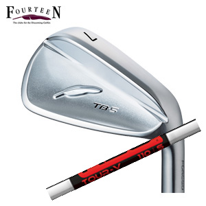 フォーティーン 2025 TB-5 FORGED #6～PW 5本組 KBS TOUR-V KBSツアーV FST社製 FOURTEEN 特注カスタムの画像