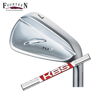 フォーティーン 2025 TB-5 FORGED #6～PW 5本組 KBS TOUR LITE KBSツアーライト FST社製 FOURTEEN 特注カスタムの画像