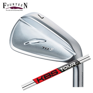 フォーティーン 2025 TB-5 FORGED #6～PW 5本組 KBS C-TAPER シーテーパー FST社製 FOURTEEN 特注カスタムの画像