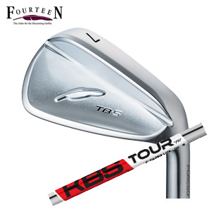フォーティーン 2025 TB-5 FORGED #6～PW 5本組 KBS C-TAPER LITE シーテーパーライト FST社製 FOURTEEN 特注カスタムの画像