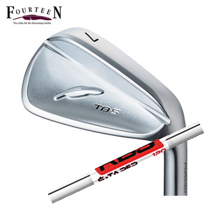 フォーティーン 2025 TB-5 FORGED 単品アイアン#5 KBS TOUR $-TAPER KBSツアー エステーパー FST社製 FOURTEEN 特注カスタムの画像