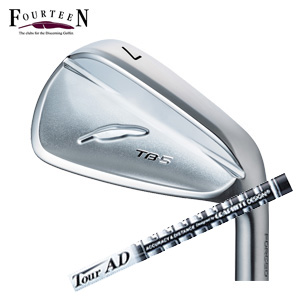 フォーティーン 2025 TB-5 FORGED 単品アイアン#5 AD-55/65TypeII/75/85/95 グラファイトデザイン社製 FOURTEEN 特注カスタムの画像