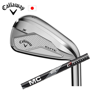 キャロウェイ ELYTE Xアイアン #6〜PW 5本組 MC 80 for Callaway エリートエックス 日本仕様 特注カスタム■今ついているお値段より20％OFF■クーポンコード→20OFFの画像