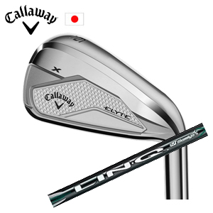 キャロウェイ ELYTE Xアイアン #6〜PW 5本組 LINQ GREEN40 for callawayエリートエックス 日本 特注■今ついているお値段より20％OFF■クーポンコード→20OFFの画像